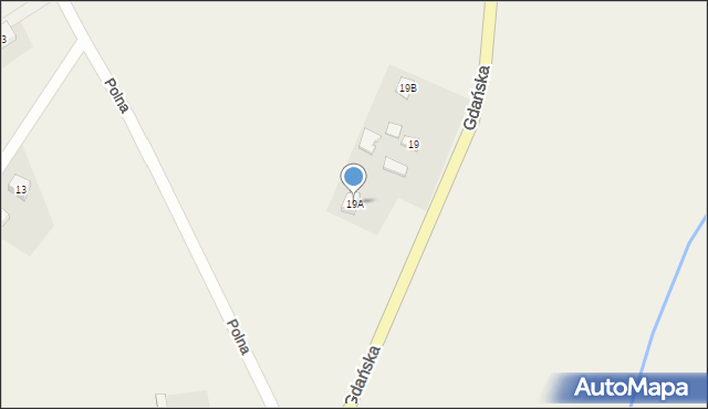 Kokoszkowy, Gdańska, 19A, mapa Kokoszkowy