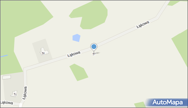 Mierzeszyn, Gdańska, 57, mapa Mierzeszyn