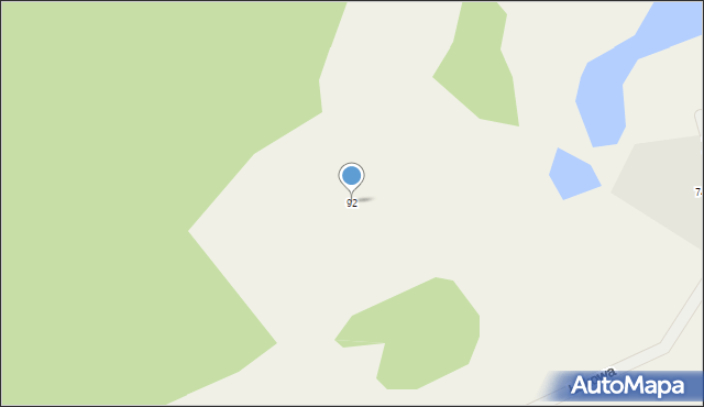 Mierzeszyn, Gdańska, 92, mapa Mierzeszyn