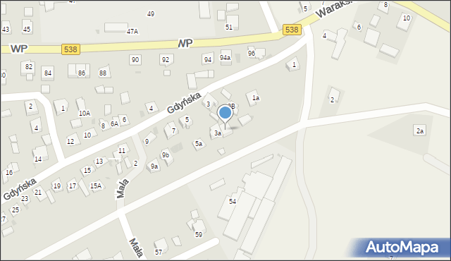 Nowe Miasto Lubawskie, Gdyńska, 3c, mapa Nowe Miasto Lubawskie