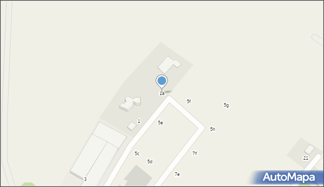 Pępowo, Gdańska, 1a, mapa Pępowo