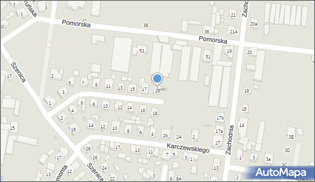 Pleszew, Gdyńska, 19, mapa Pleszew