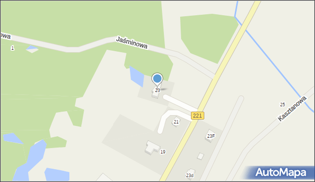Pomlewo, Gdańska, 23, mapa Pomlewo