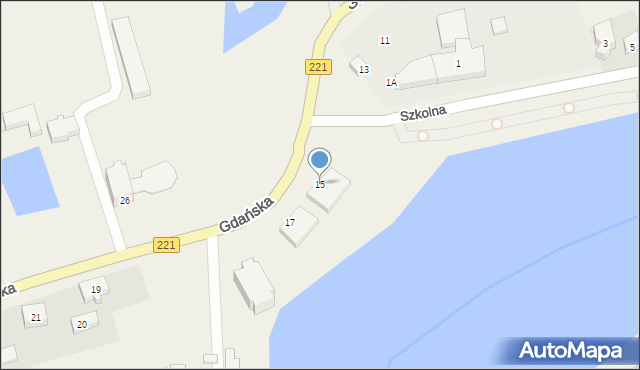 Przywidz, Gdańska, 15, mapa Przywidz