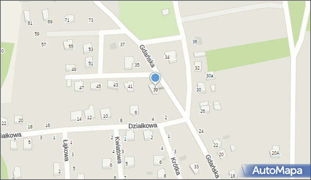 Skarszewy, Gdańska, 39, mapa Skarszewy