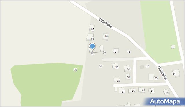 Skarszewy, Gdańska, 61, mapa Skarszewy