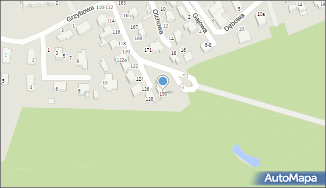 Słupsk, Gdyńska, 130, mapa Słupska