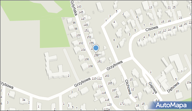 Słupsk, Gdyńska, 159, mapa Słupska