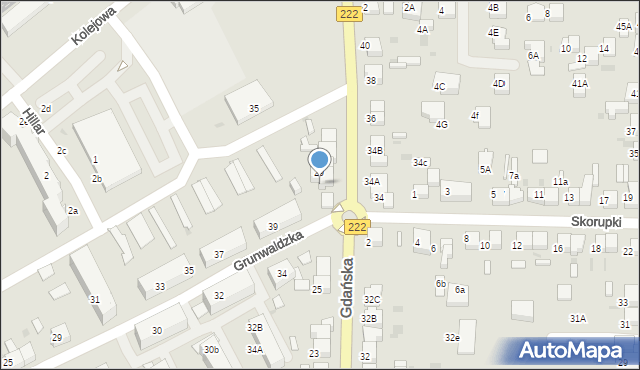 Starogard Gdański, Gdańska, 29A, mapa Starogard Gdański