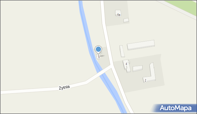 Suchy Dąb, Gdańska, 1, mapa Suchy Dąb