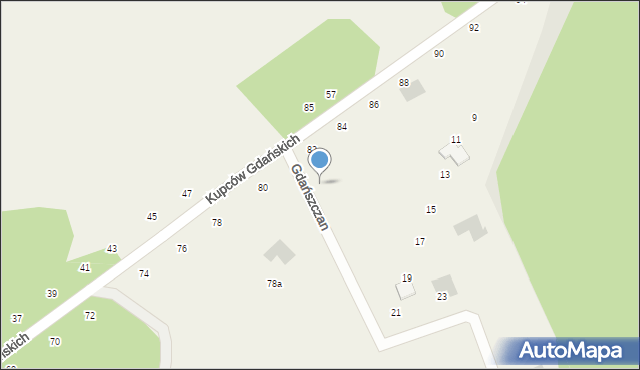 Sulmin, Gdańszczan, 1, mapa Sulmin