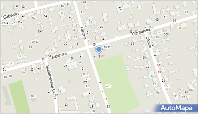 Tomaszów Mazowiecki, Gdyńska, 5, mapa Tomaszów Mazowiecki