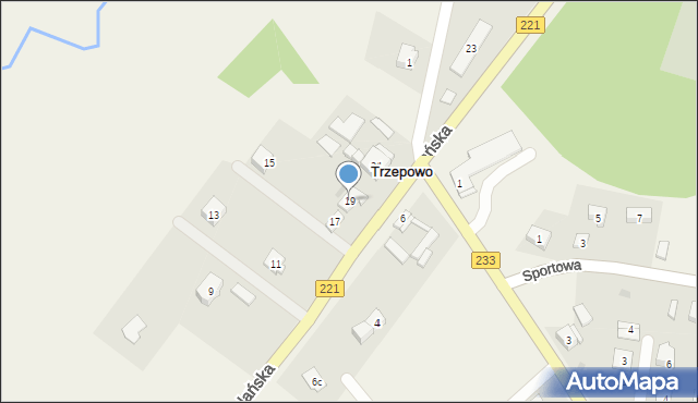 Trzepowo, Gdańska, 19, mapa Trzepowo