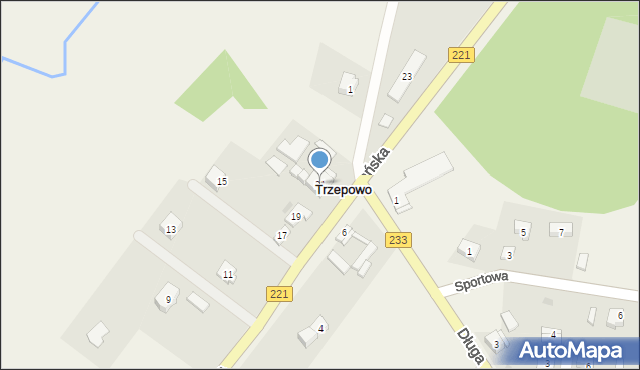 Trzepowo, Gdańska, 21, mapa Trzepowo