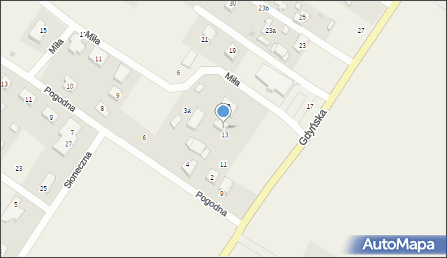 Tuchom, Gdyńska, 15A, mapa Tuchom