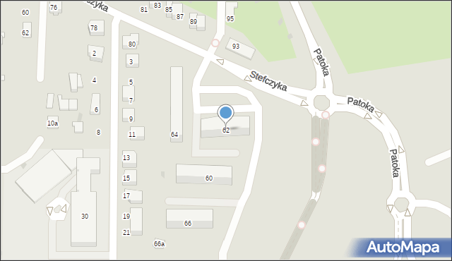 Wejherowo, Gdańska, 62, mapa Wejherowo