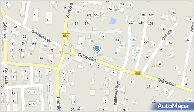 Wieliczka, Gdowska, 2, mapa Wieliczka