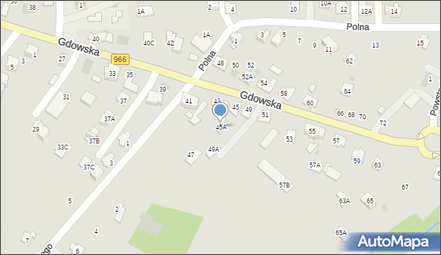 Wieliczka, Gdowska, 45A, mapa Wieliczka