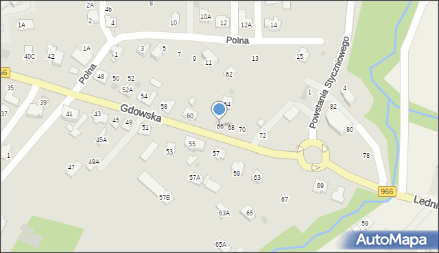 Wieliczka, Gdowska, 66, mapa Wieliczka