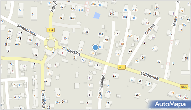 Wieliczka, Gdowska, 6A, mapa Wieliczka