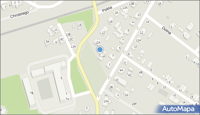 Żukowo, Gdyńska, 12b, mapa Żukowo