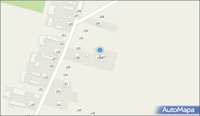 Gębarzów, Gębarzów, 158a, mapa Gębarzów