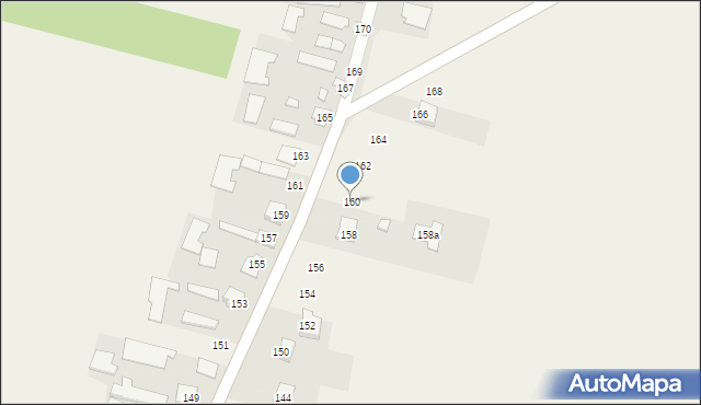 Gębarzów, Gębarzów, 160, mapa Gębarzów