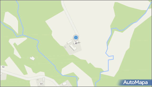 Gębiczyna, Gębiczyna, 46, mapa Gębiczyna