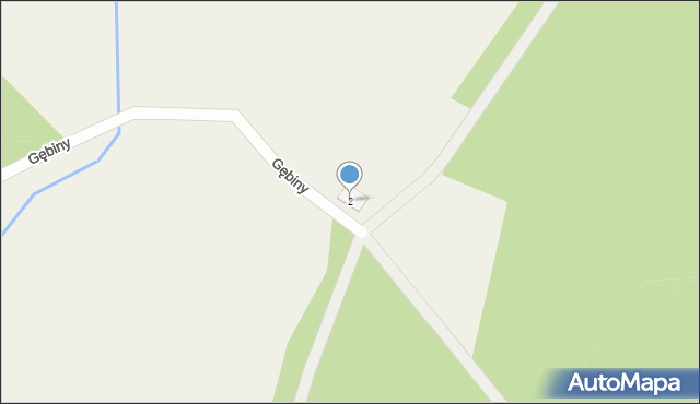 Gębiny, Gębiny, 2, mapa Gębiny