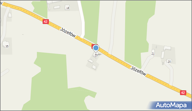 Gembartówka, Gembartówka, 23, mapa Gembartówka