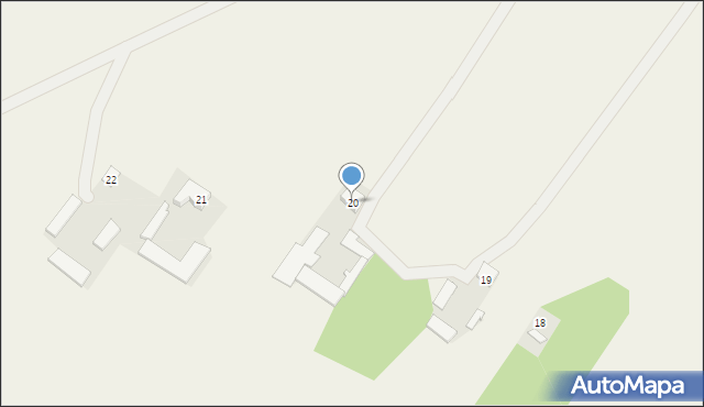 Generałowo, Generałowo, 20, mapa Generałowo