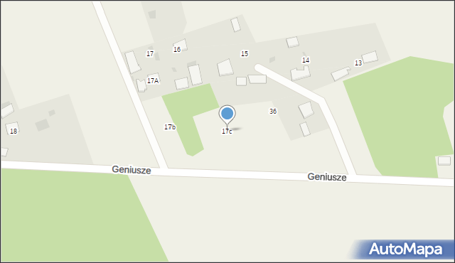 Geniusze, Geniusze, 17c, mapa Geniusze