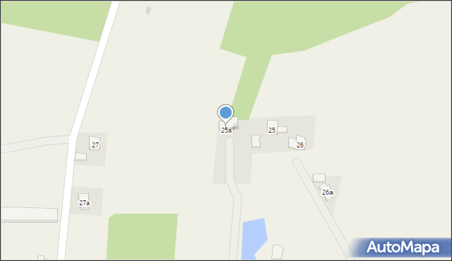 Genowefa, Genowefa, 25a, mapa Genowefa