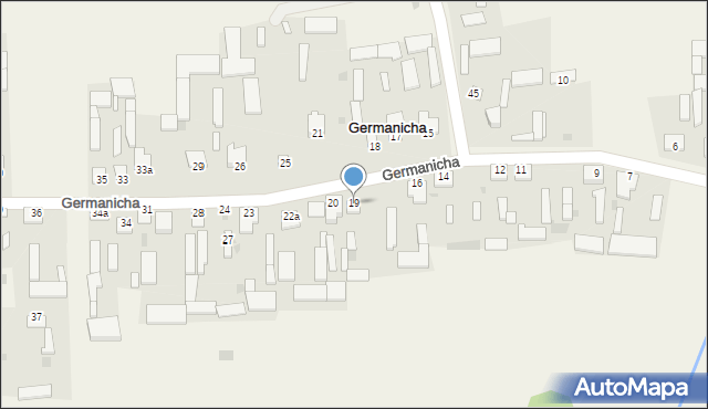 Germanicha, Germanicha, 19, mapa Germanicha