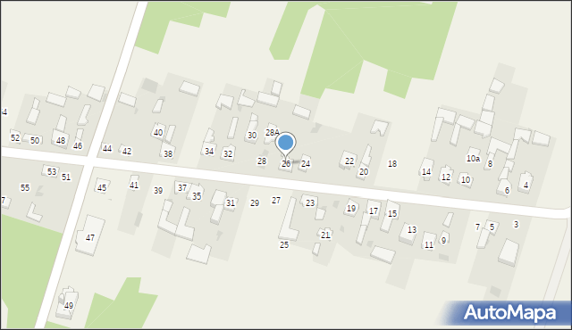 Gęzyn, Gęzyn, 26, mapa Gęzyn