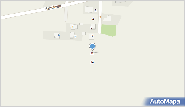 Kamieniec, Geodezyjna, 12, mapa Kamieniec