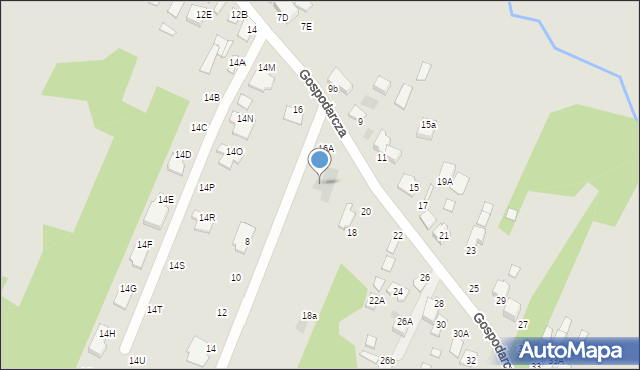 Radom, Geodetów, 1, mapa Radomia