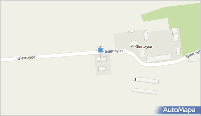 Drożki, Gierczyce, 2, mapa Drożki