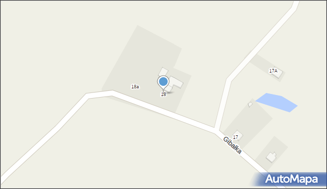 Gibałka, Gibałka, 18, mapa Gibałka