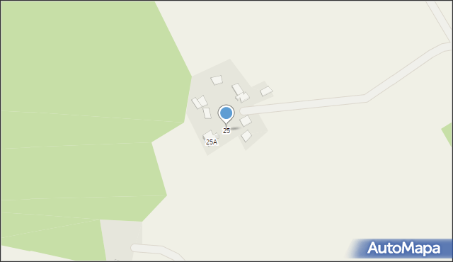 Gibałka, Gibałka, 25, mapa Gibałka