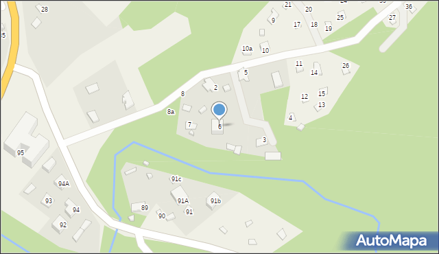 Gibasówka, Gibasówka, 6, mapa Gibasówka