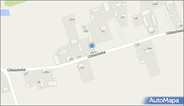 Giby, Giby, 132, mapa Giby