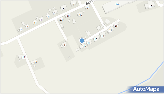 Giebułtówek, Giebułtówek, 11b, mapa Giebułtówek