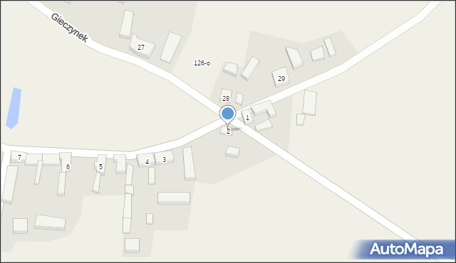 Gieczynek, Gieczynek, 2, mapa Gieczynek