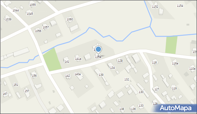 Giedlarowa, Giedlarowa, 135a, mapa Giedlarowa