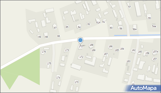 Giełczew Druga, Giełczew Druga, 171, mapa Giełczew Druga