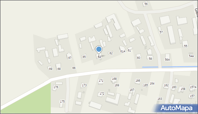 Giełczew Druga, Giełczew Druga, 64, mapa Giełczew Druga