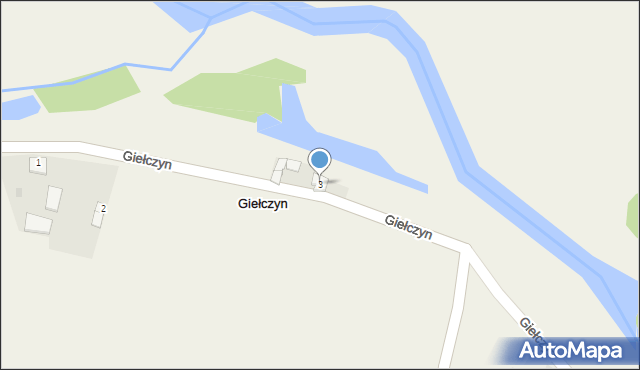 Giełczyn, Giełczyn, 3, mapa Giełczyn