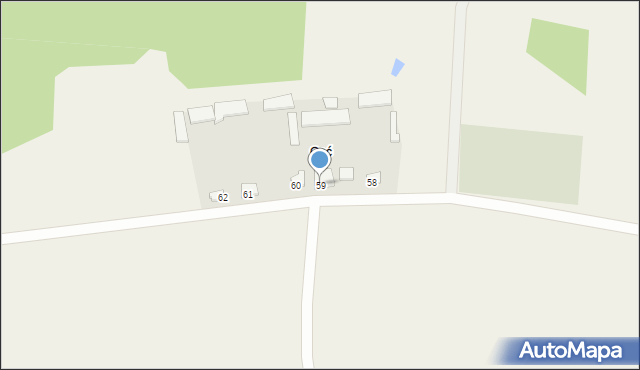 Giełczyn, Giełczyn, 59, mapa Giełczyn