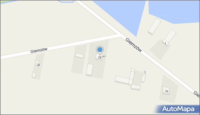 Giemzów, Giemzów, 2a, mapa Giemzów